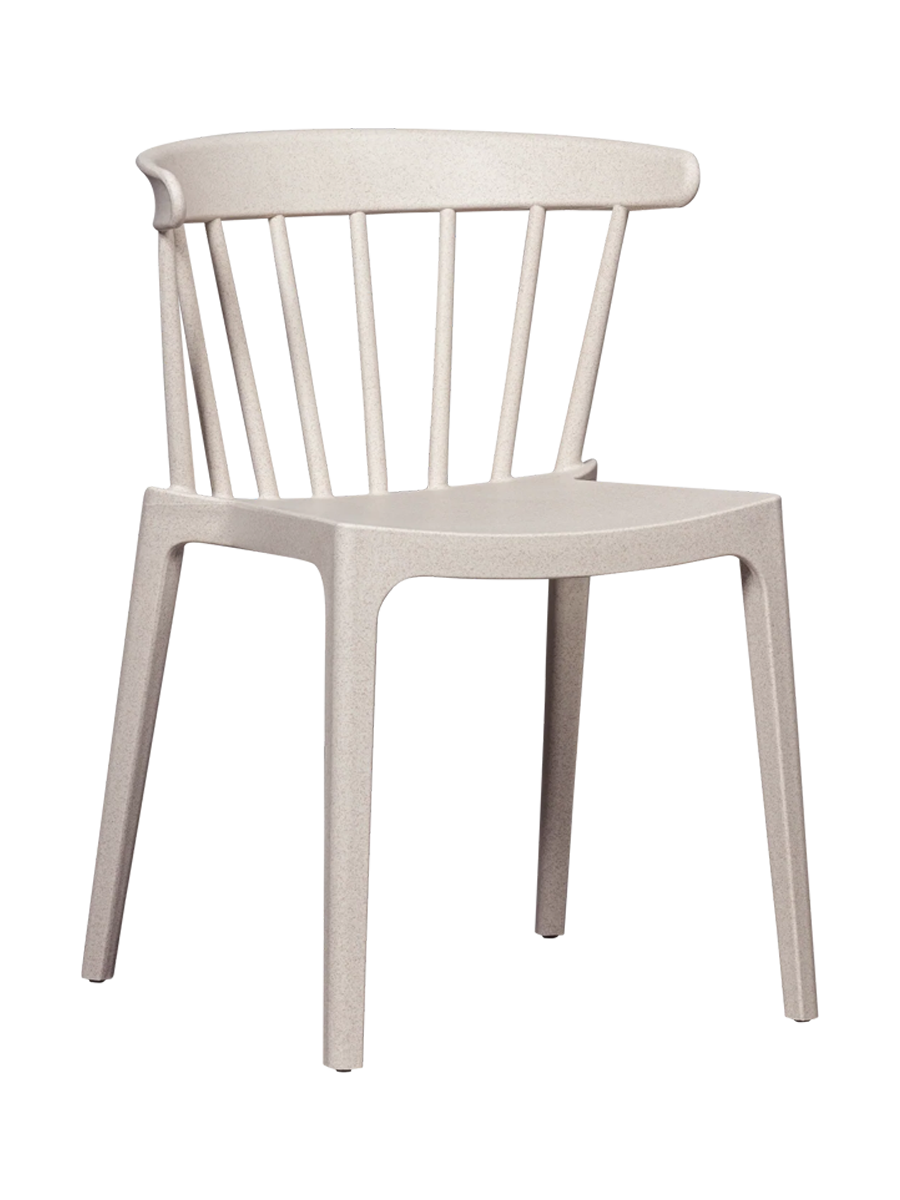 
Nachhaltiger Design In-/Outdoorstuhl „Bliss“ - Off-White