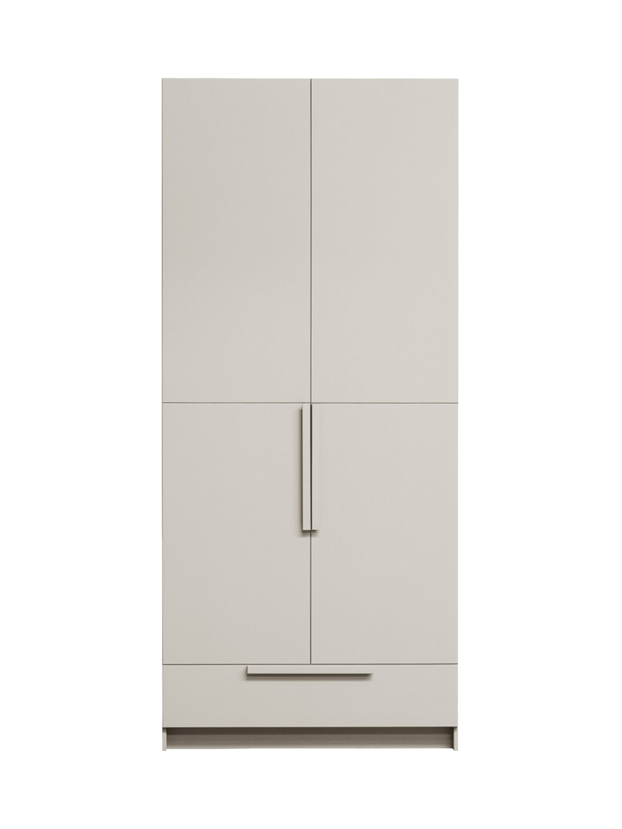 
Massiver Kleiderschrank „Pure“, 2-türig