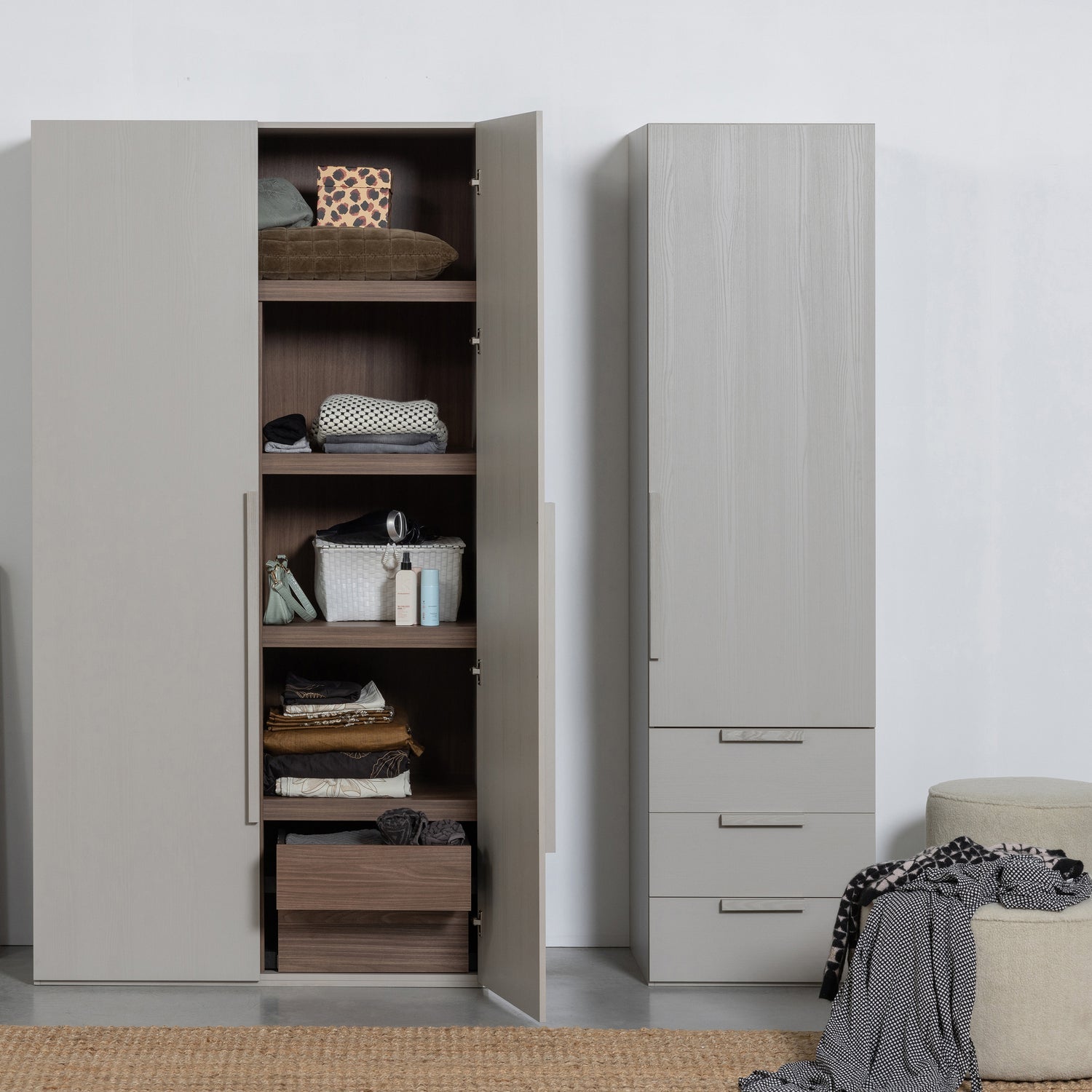 
Design Kleiderschrank „Rens“, 1-türig