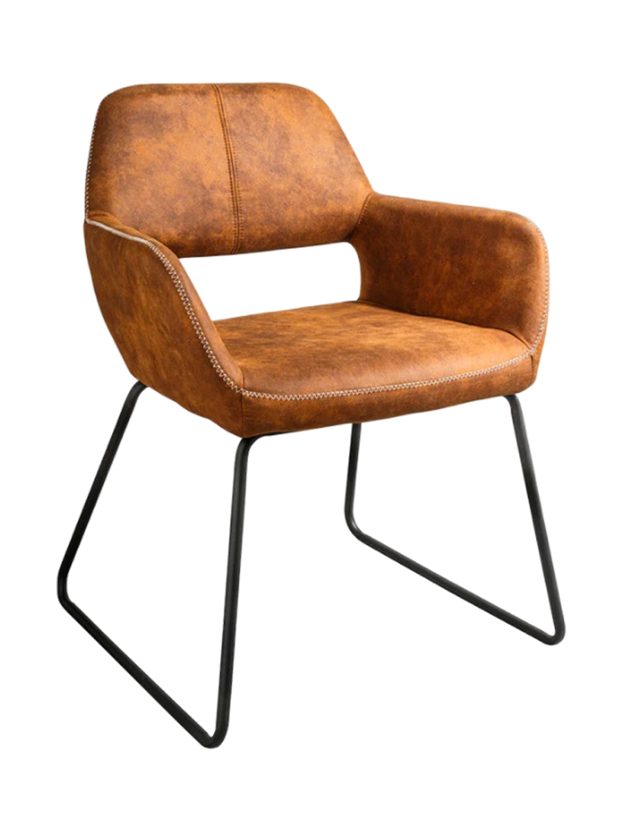 
High-quality armchair "Mustang" - Brown