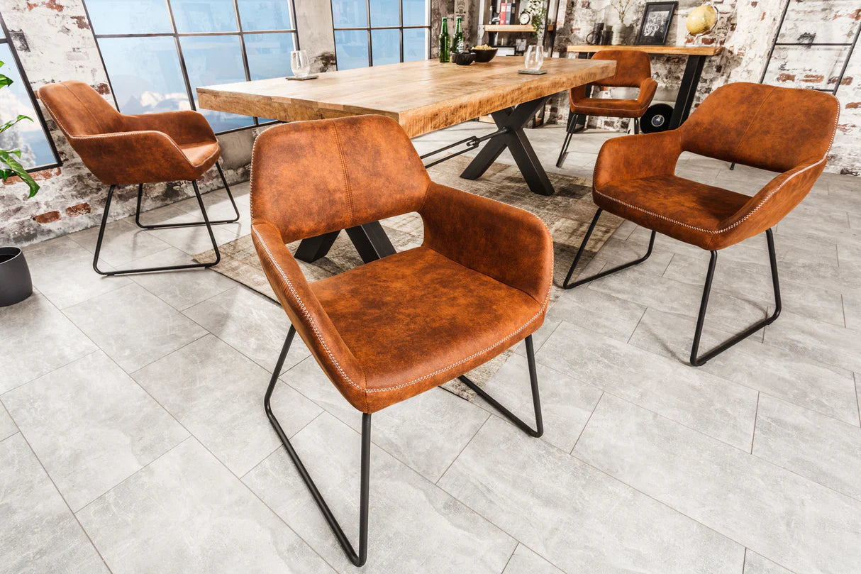 
High-quality armchair "Mustang" - Brown
