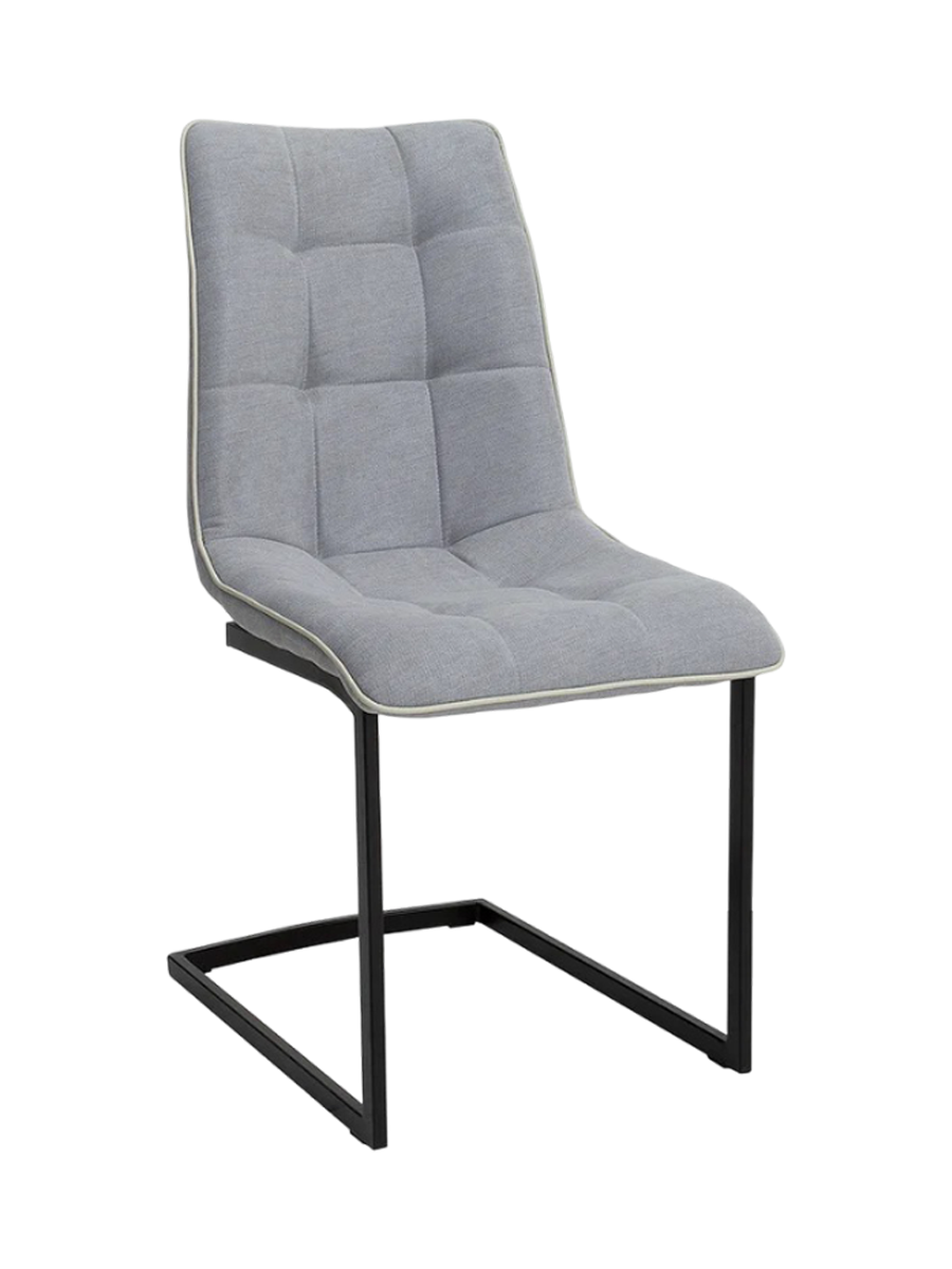 
Chaise cantilever « Chicago » - Gris clair