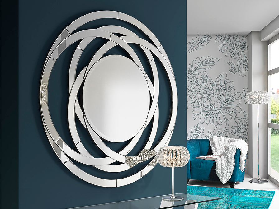 
Large designer wall mirror “Aros”