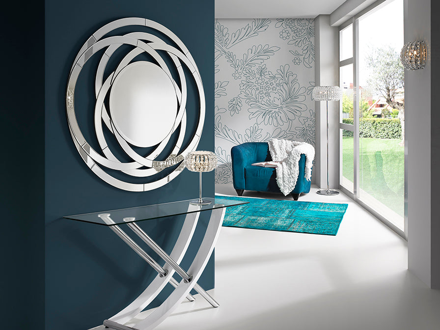 
Large designer wall mirror “Aros”