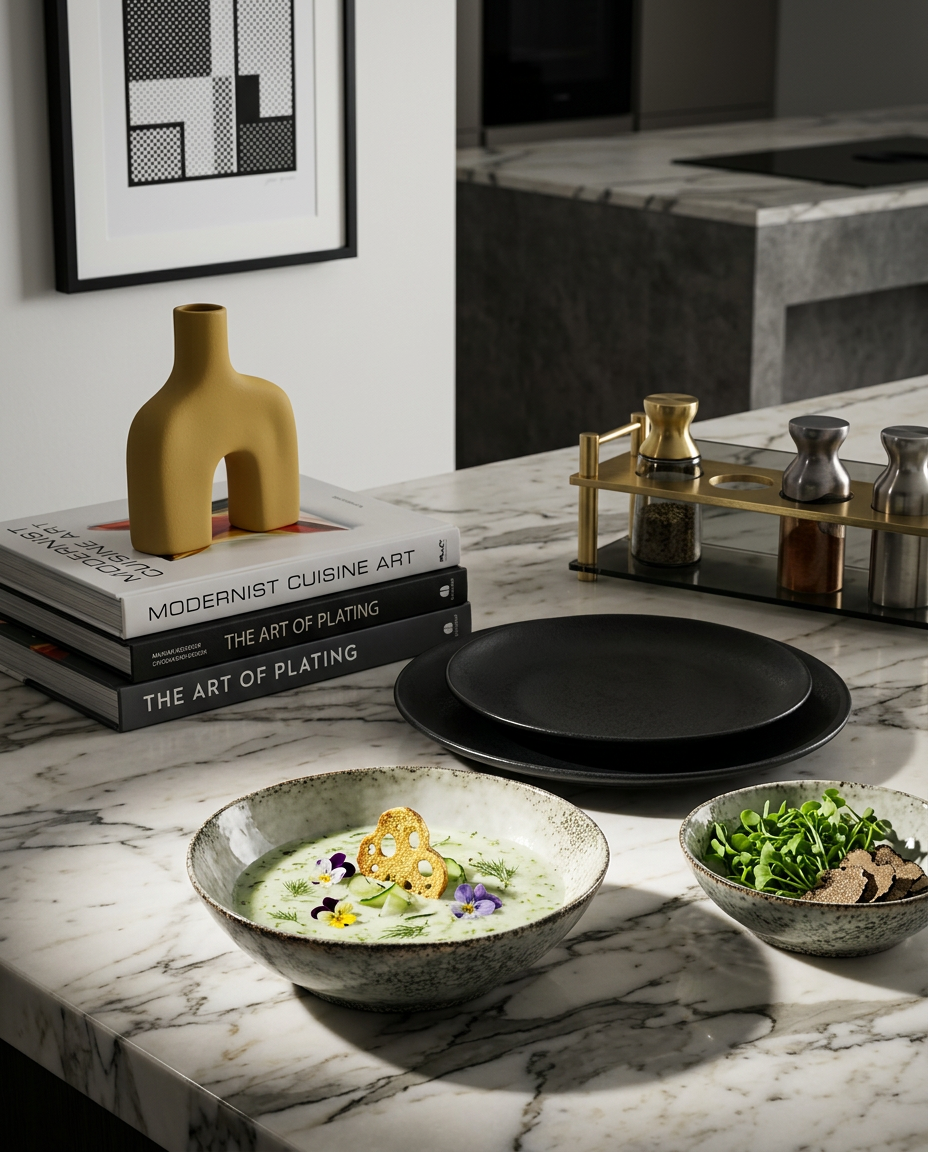 
Large soup plate/bowl "Verdastro"