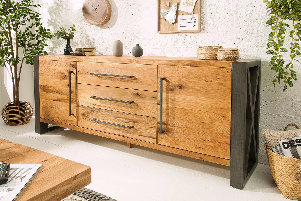 
Large solid wood sideboard "Thorus"