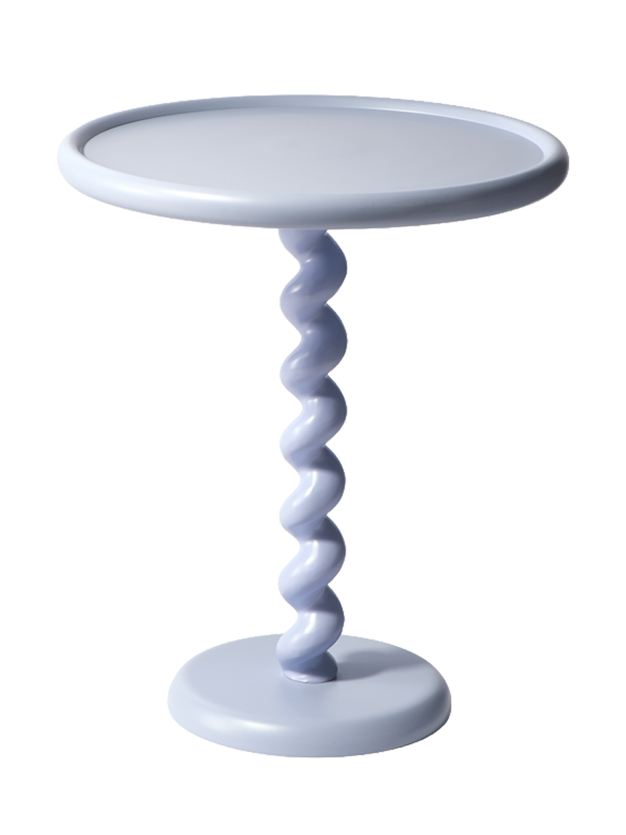 
Design Beistelltisch „Twister“ - Lavendel