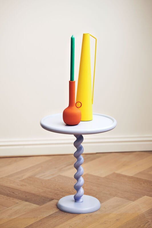 
Design Beistelltisch „Twister“ - Lavendel