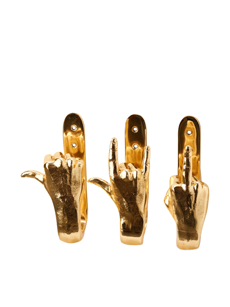 
Gancio da parete di design „F-you“