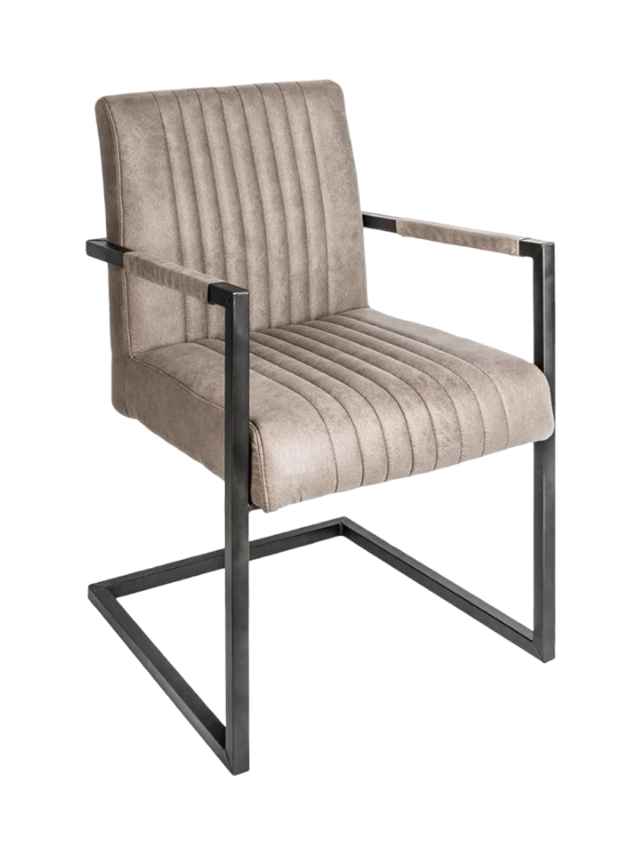 
Fauteuil cantilever « Astone » - Taupe