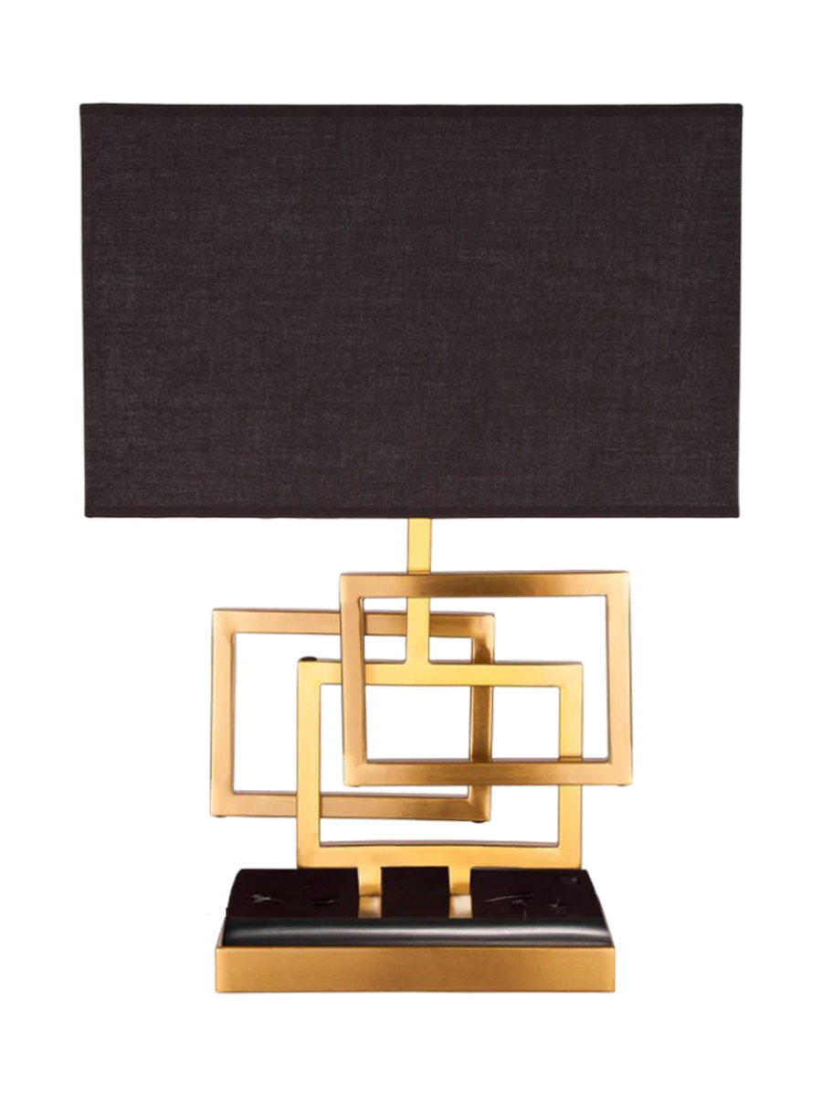 
"Leonor" Designer Table Lamp - Gold