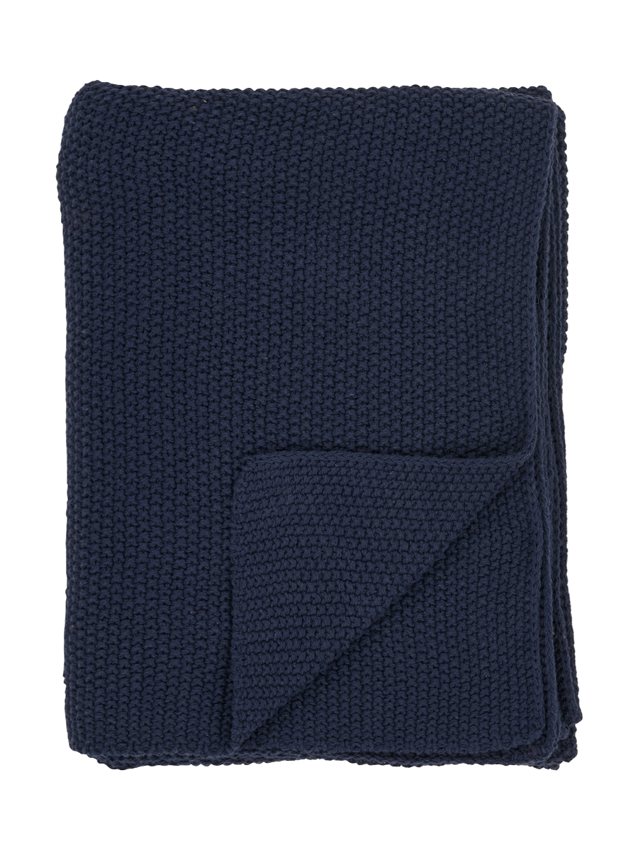 
Design Tagesdecke „Santos“ aus recycelter Baumwolle - Ocker