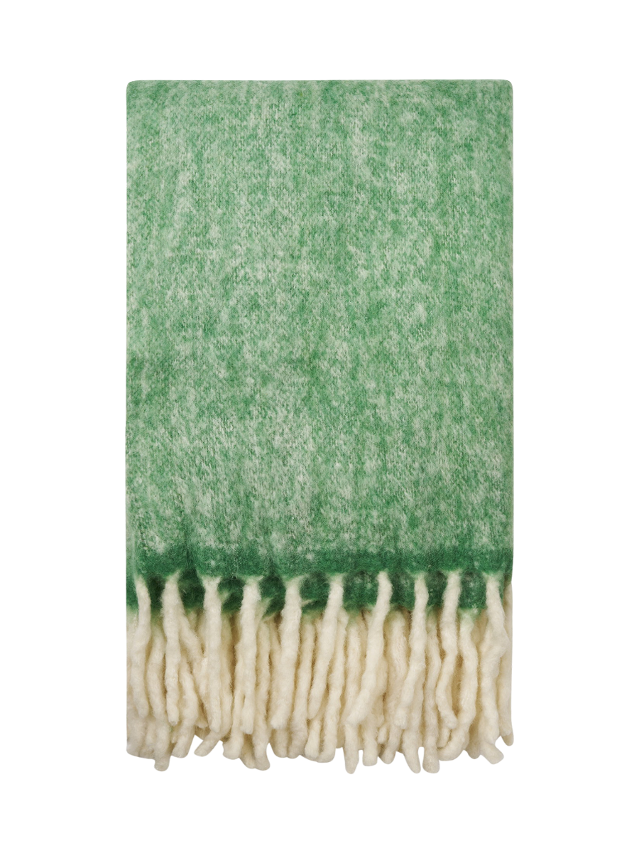 
Coperta di lana di design «Carmel» - Caramello