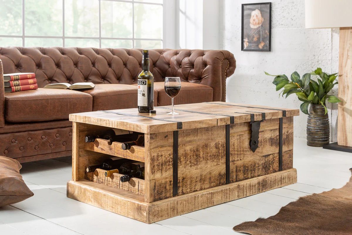 
Tavolino da salotto in legno massello «Bodega»