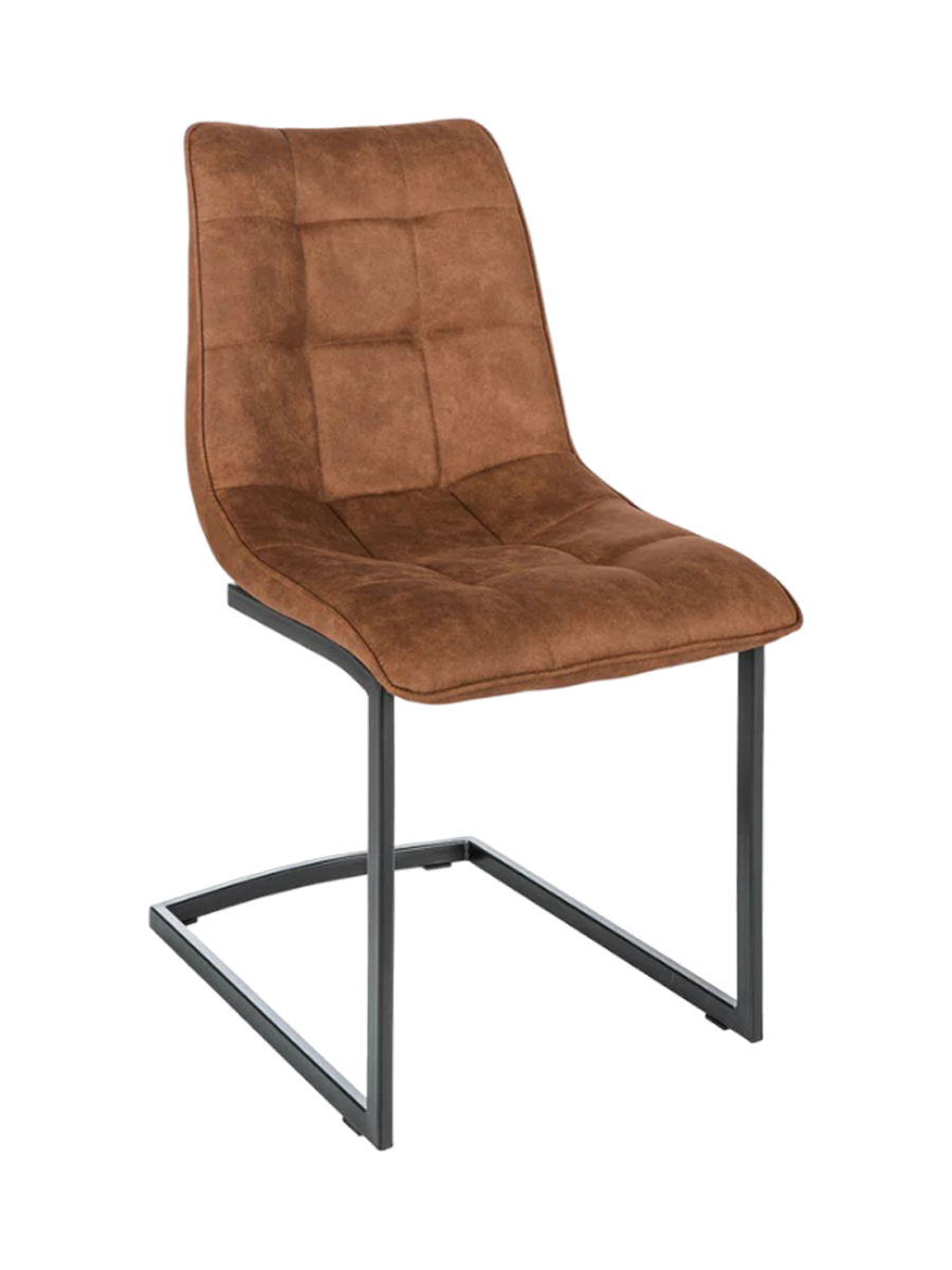 
Chaise cantilever « Chicago » - Brun clair