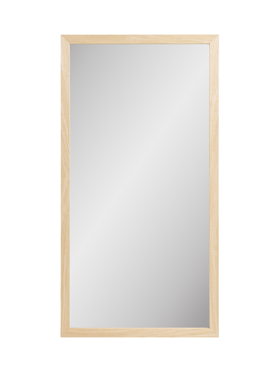 
Specchio da parete rettangolare «Scottdale» con cornice in legno - 45 x 75 cm