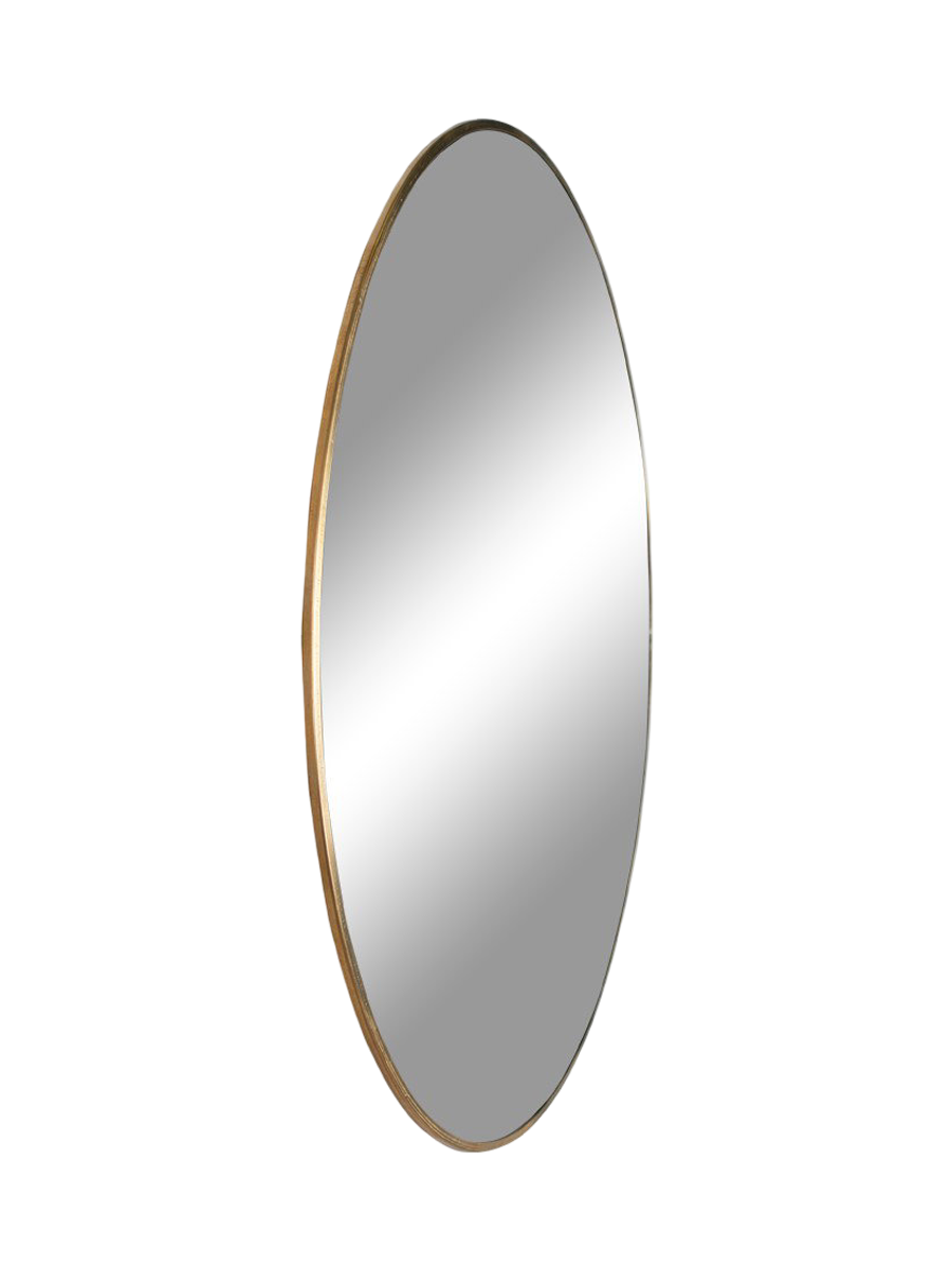 
Grand miroir mural « Jersey » - Or  / Ø 100 cm