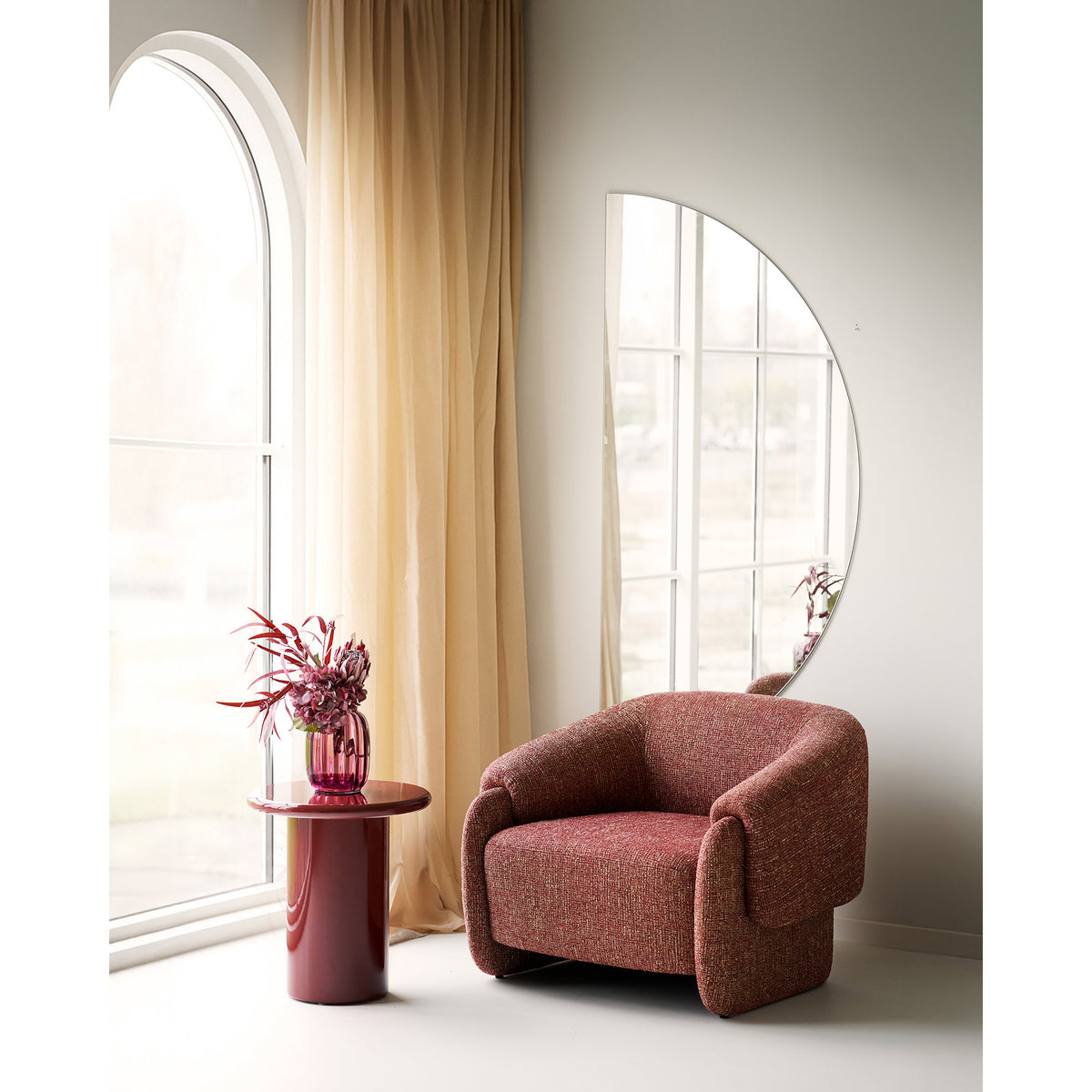 
Grande specchio da parete di design «Paola»