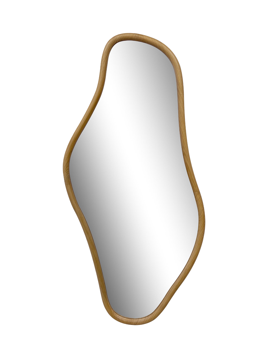 
Miroir mural design « Brandsby » avec cadre en bois