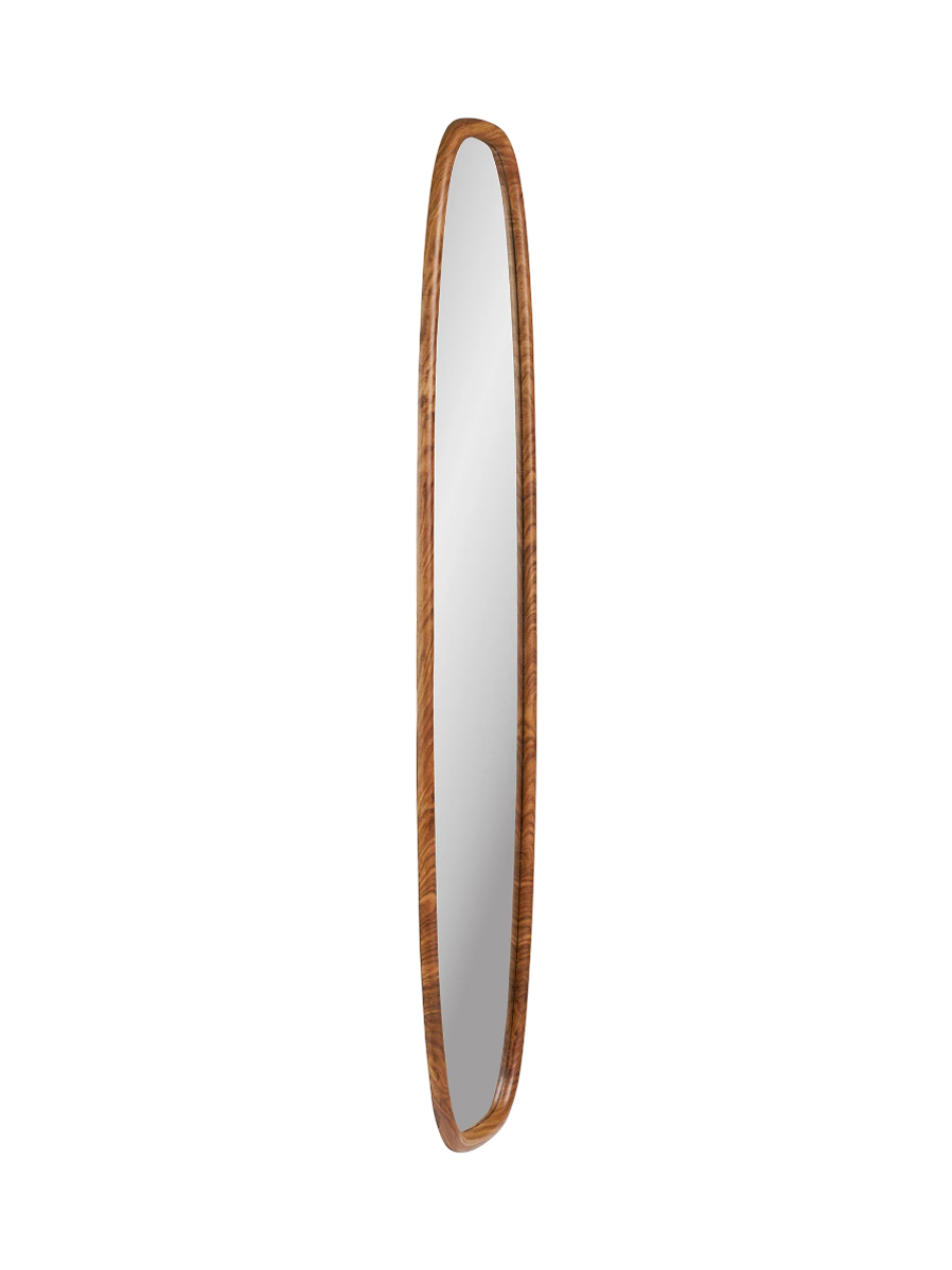 
Design Wandspiegel „Luxon“ mit Holzrahmen - 40 x 150 cm