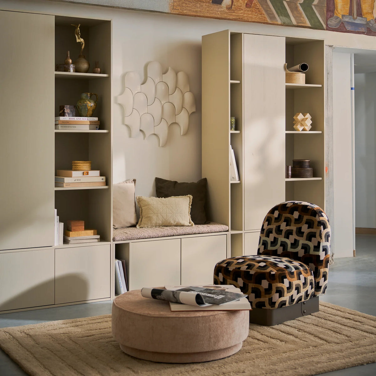 
Massiver Design Aufbewahrungsschrank „Settle“