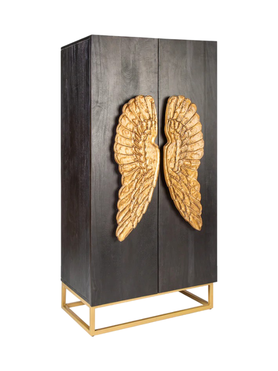 
Design Highboard „Angel“ aus Massivholz