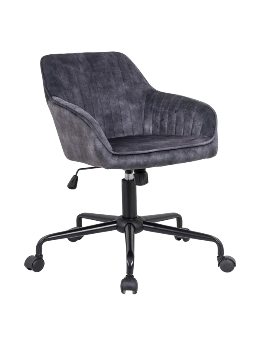 
Fauteuil de bureau design « Turino » - Gris foncé
