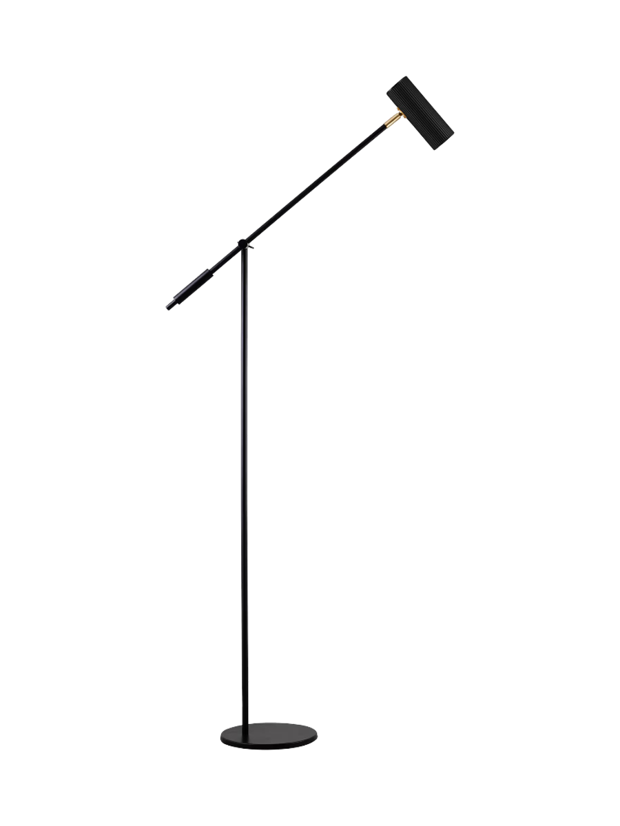 
Lampadaire design « Hubble » - Noir mat