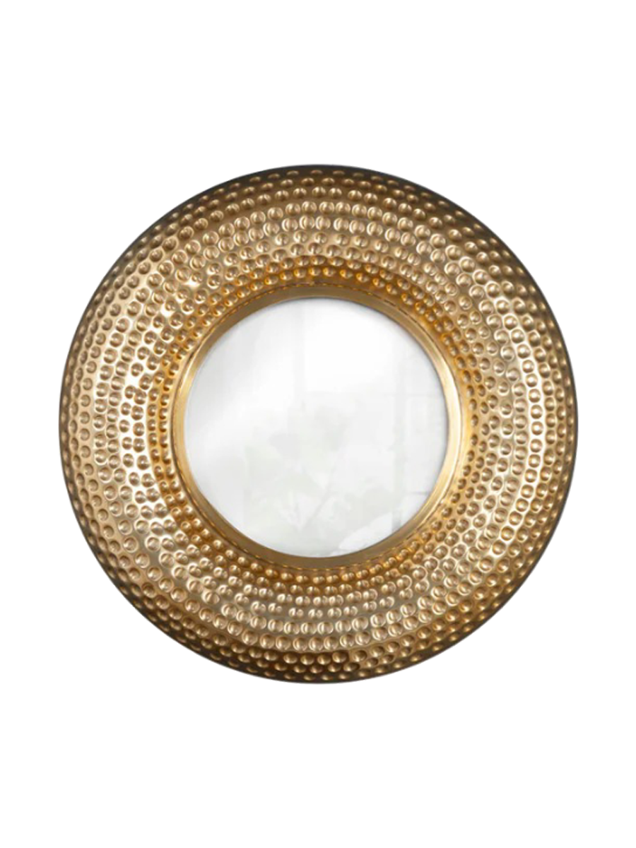 
Runder Design Wandspiegel „Orient“ - Gold