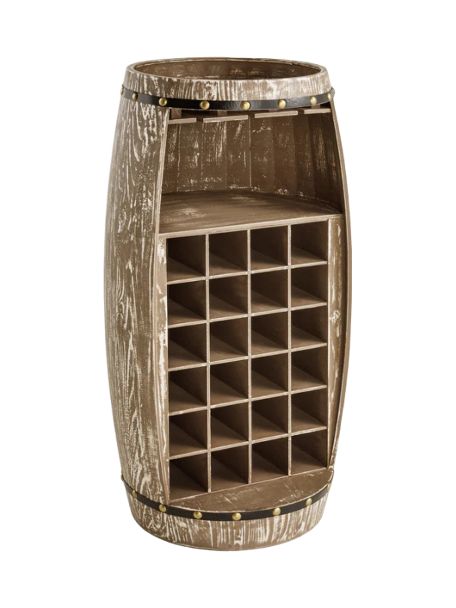 
Massivholz Weinregal „Bodega II“ - Shabby Chic