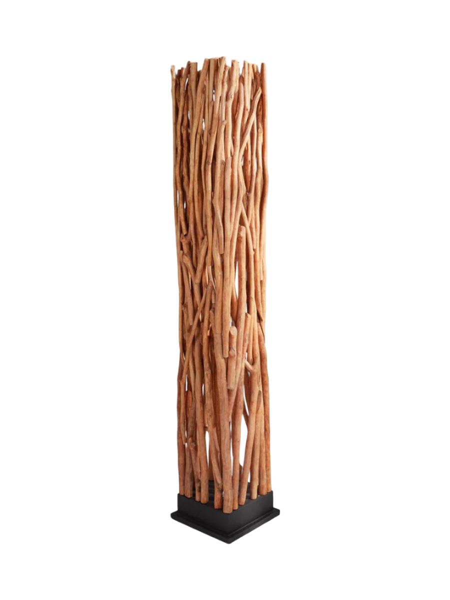 
Lampada da terra massiccia «Nature Art»