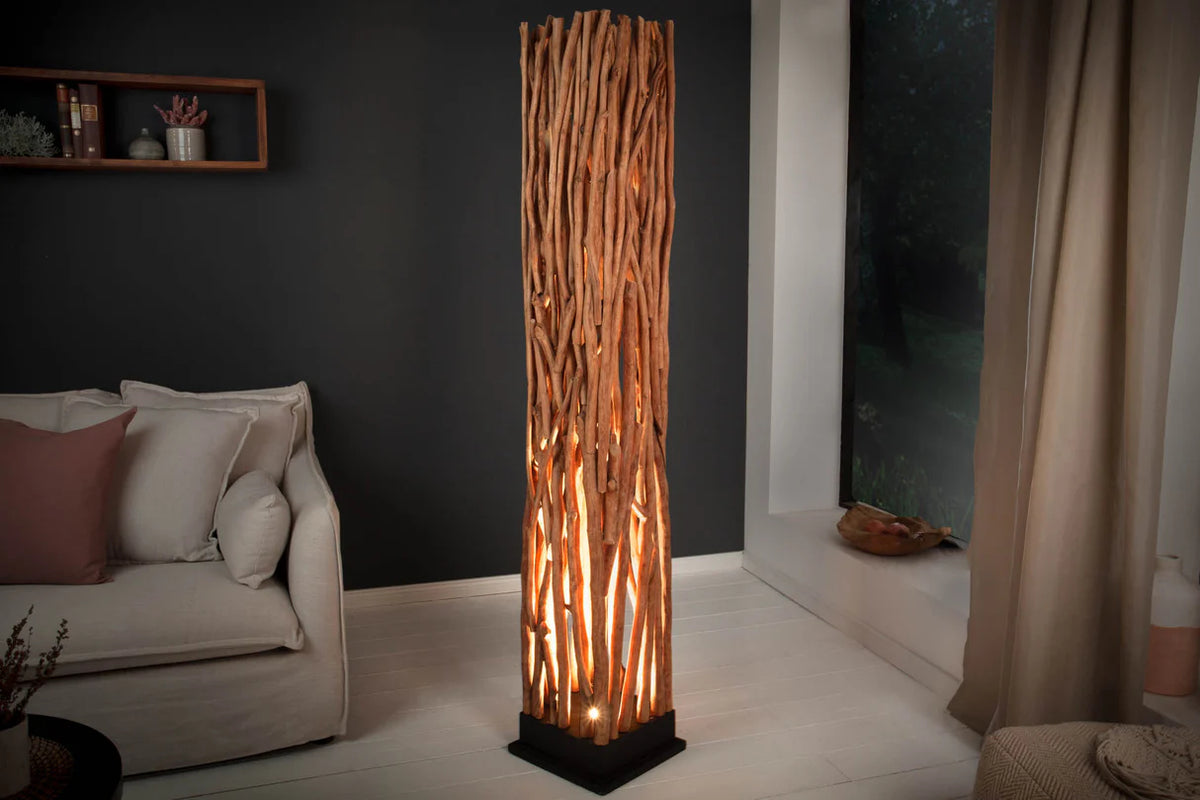 
Lampada da terra massiccia «Nature Art»