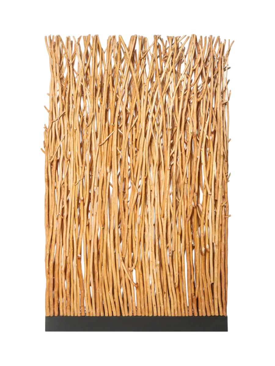 
Lampada da terra e paravento “Natural Paravent”