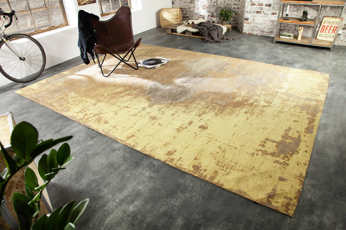 
Designer Cotton Rug "Modern Art", various sizes - 350 x 240 cm / Ruby-colored