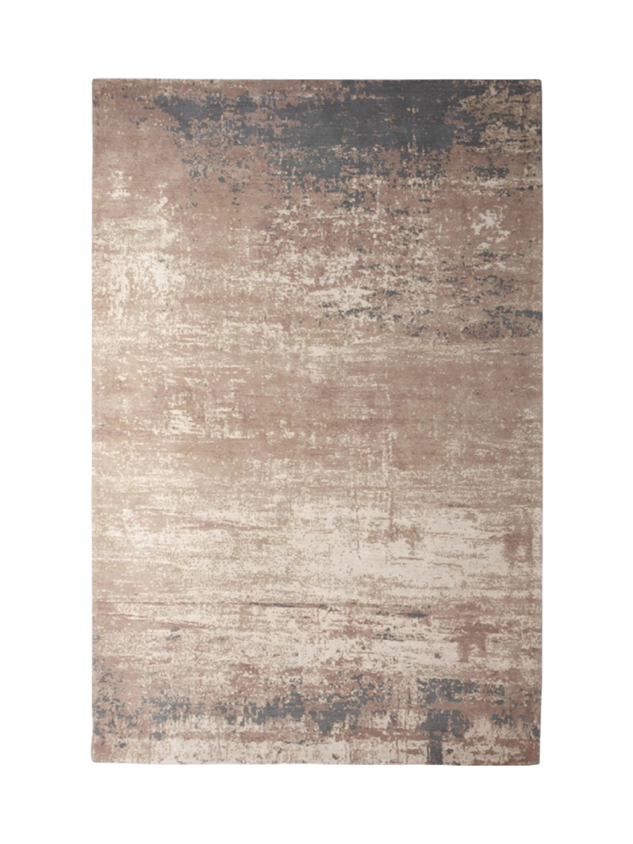 
Designer Cotton Rug "Modern Art", various sizes - 350 x 240 cm / Grey / Beige