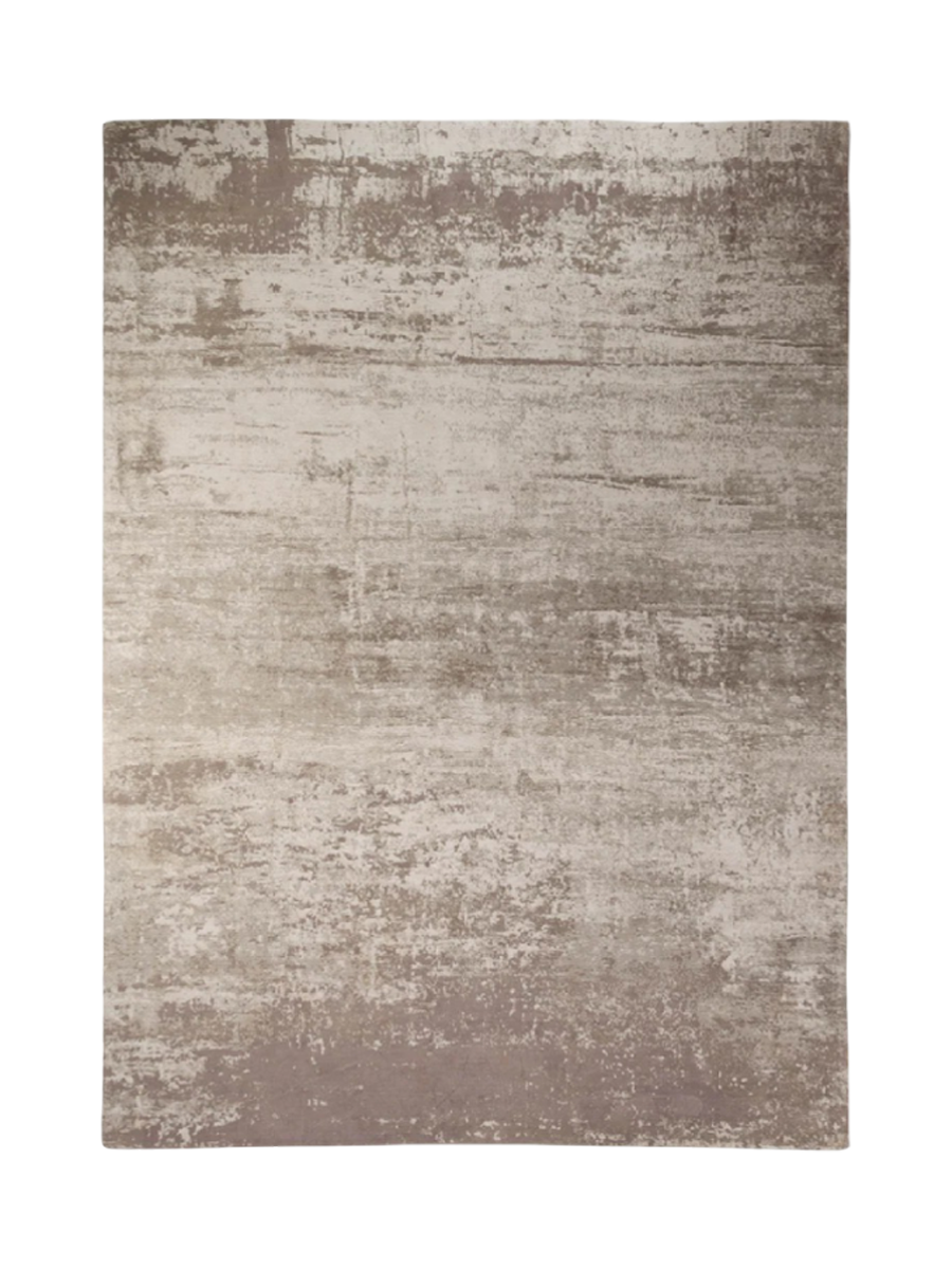 
Designer Cotton Rug "Modern Art", various sizes - 350 x 240 cm / Beige / Gray