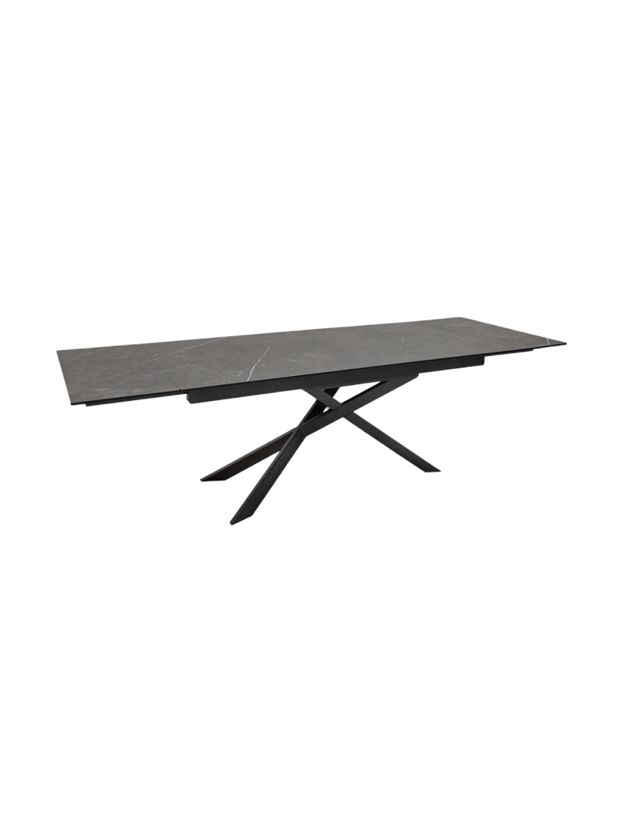 
Tavolo da pranzo allungabile di design „Elefantis“ in ceramica 180-220-260 x 90 cm - Effetto grafite
