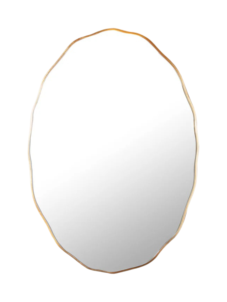 
Grande specchio da parete di design ovale «Elegancia»