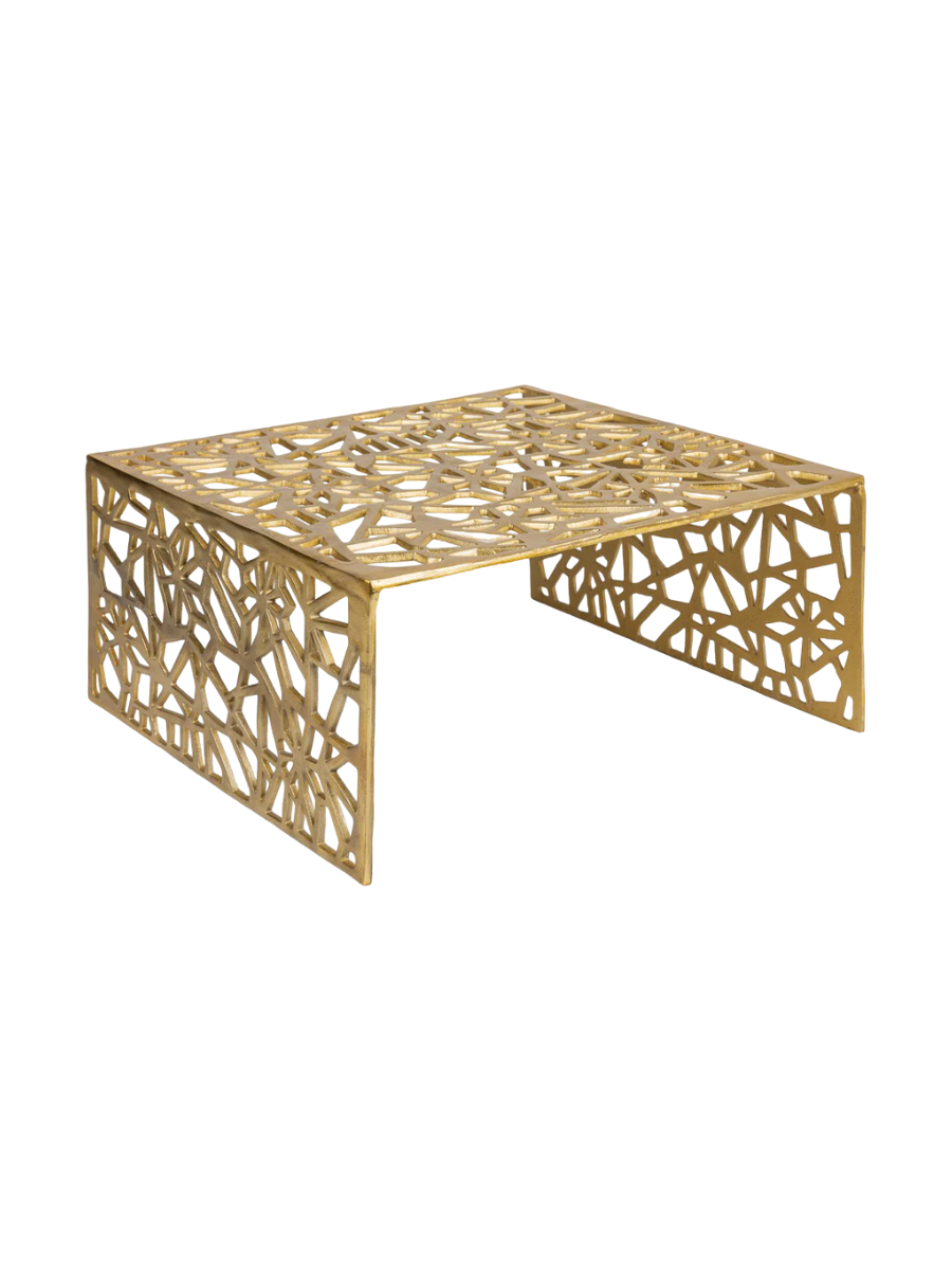 
Tavolino da salotto di design „Abstract“ - Oro