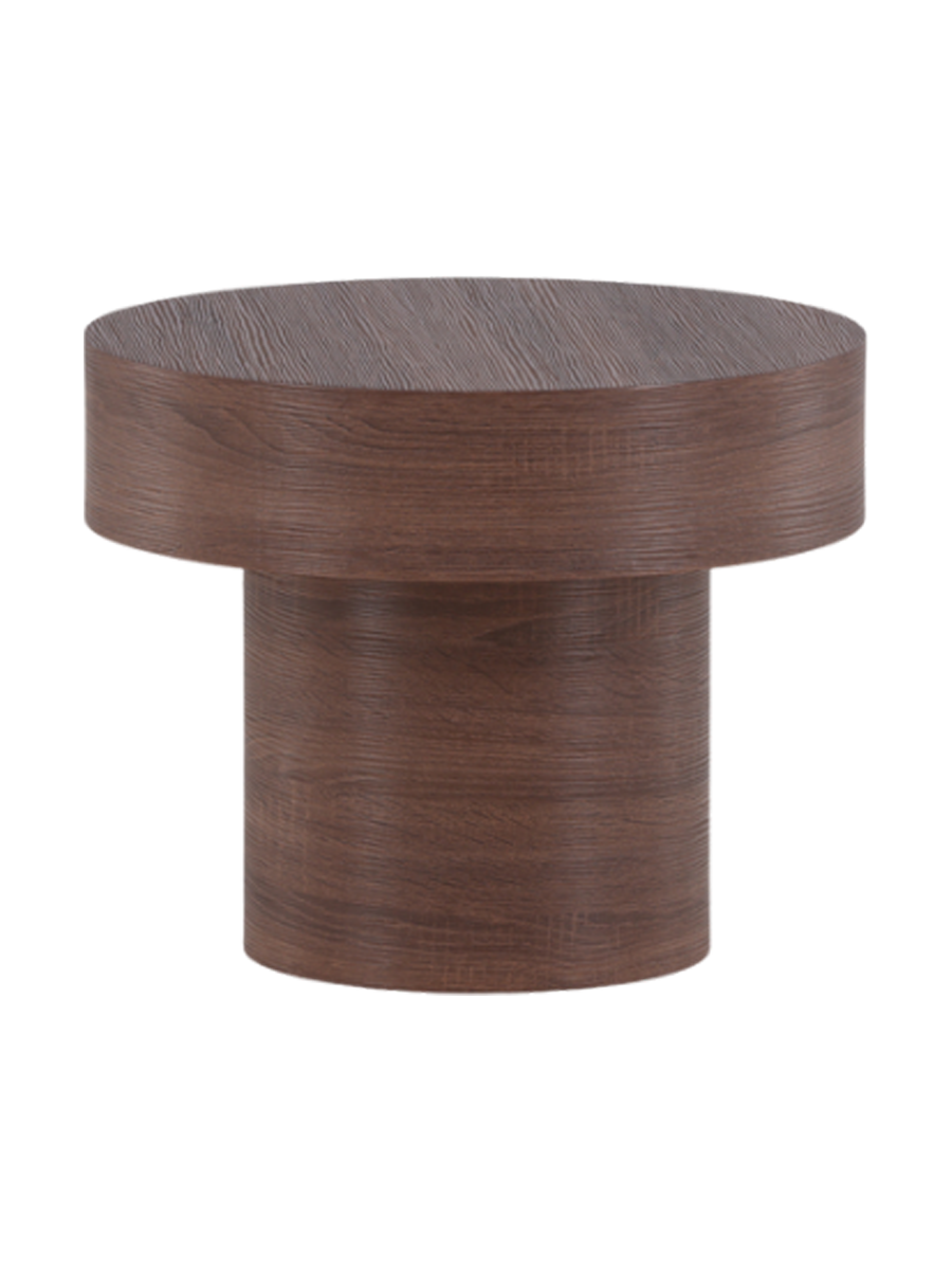 
"Malung" Designer Side Table - Nut tree