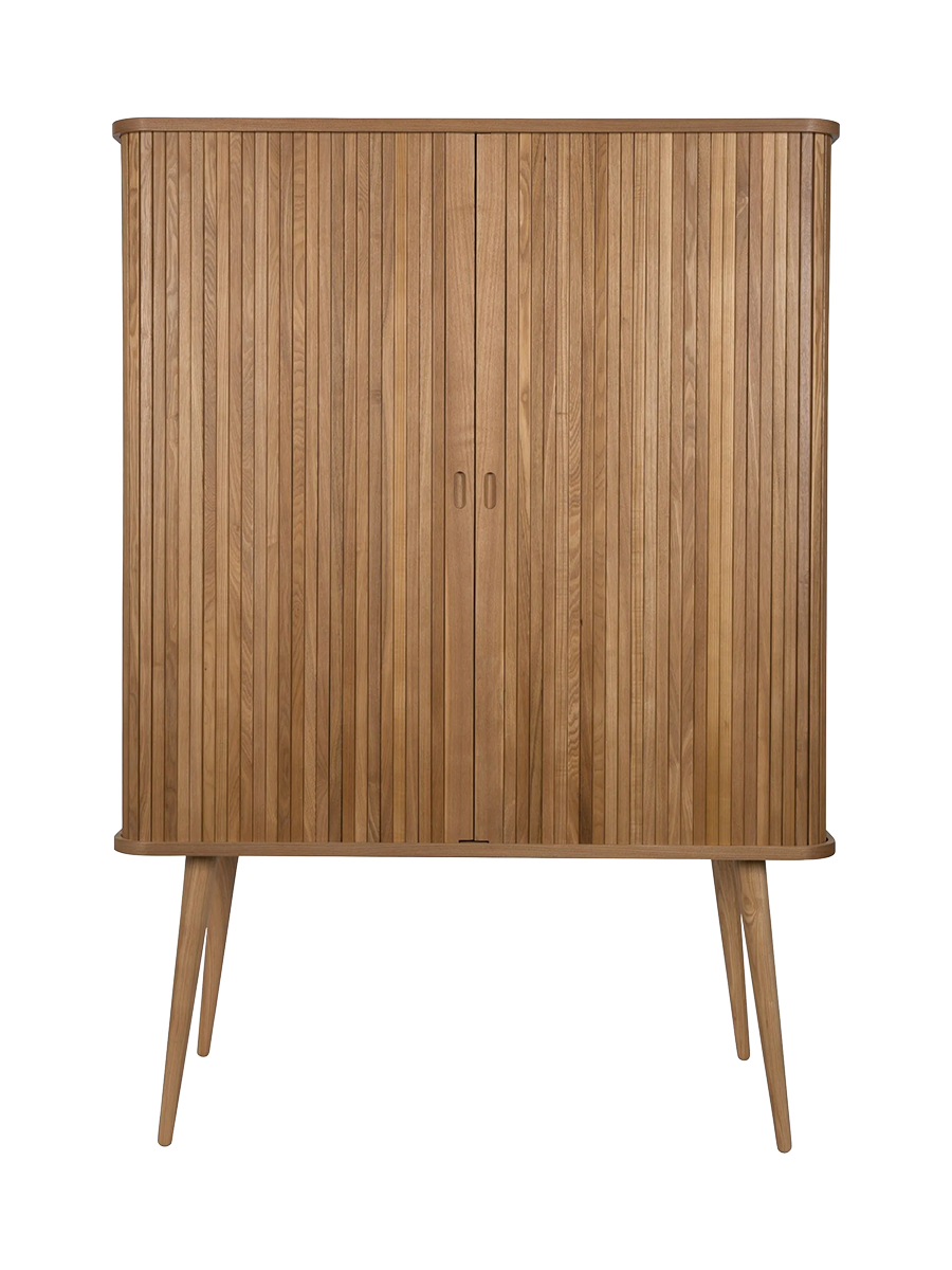 
Grosses Design Highboard „Barbier“ - Natural