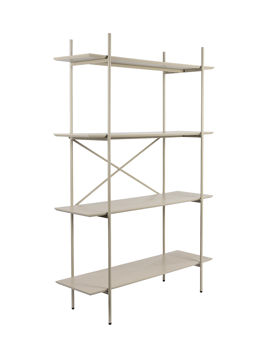 
"Marcio" Designer Shelf - Beige