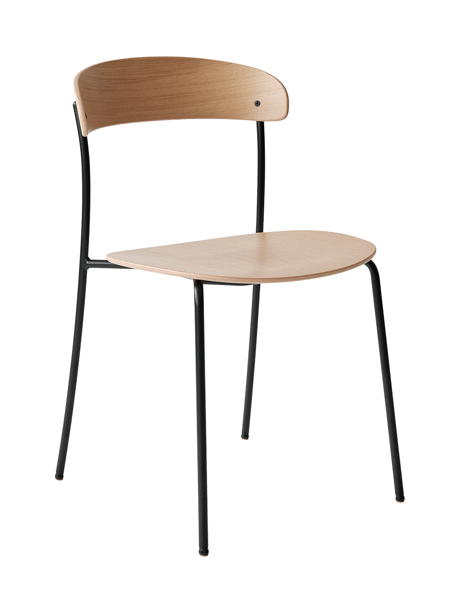 
Chaise design massive « Missing » - Chêne huilé