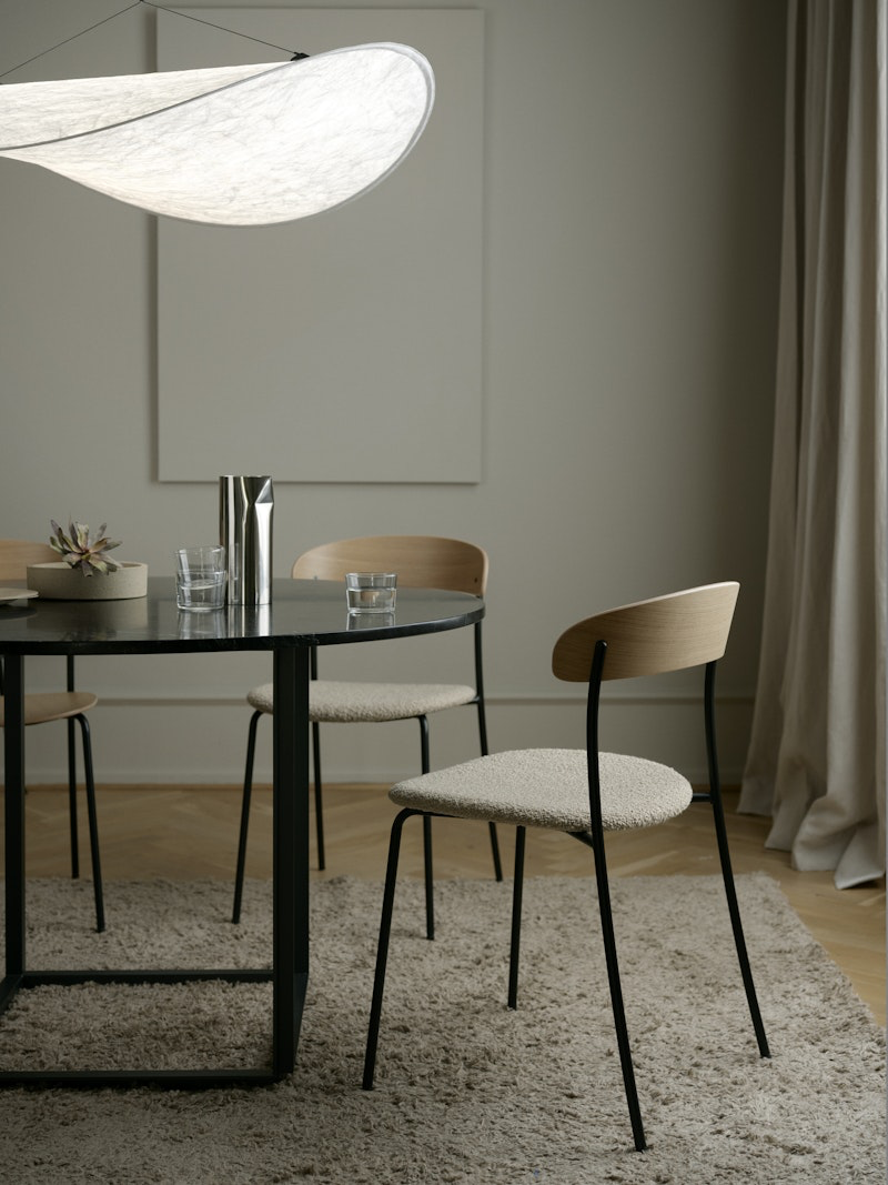 
Chaise design massive « Missing » - Chêne huilé