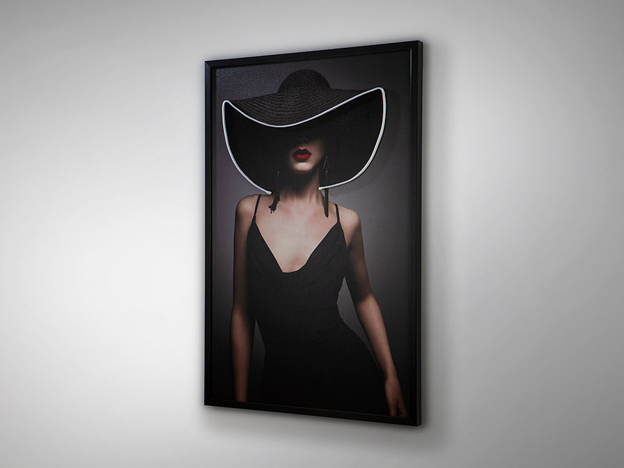 
Quadro da parete di design “Pamela” con illuminazione LED