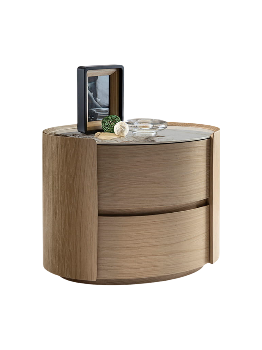 
Design Side & Bedside Table “Enoc” - Light oak