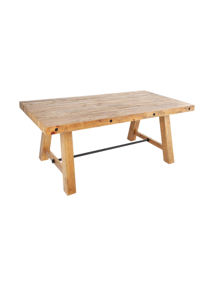 
Recycled Solid Wood Dining Table "Finca", various sizes - 165 x 90 cm