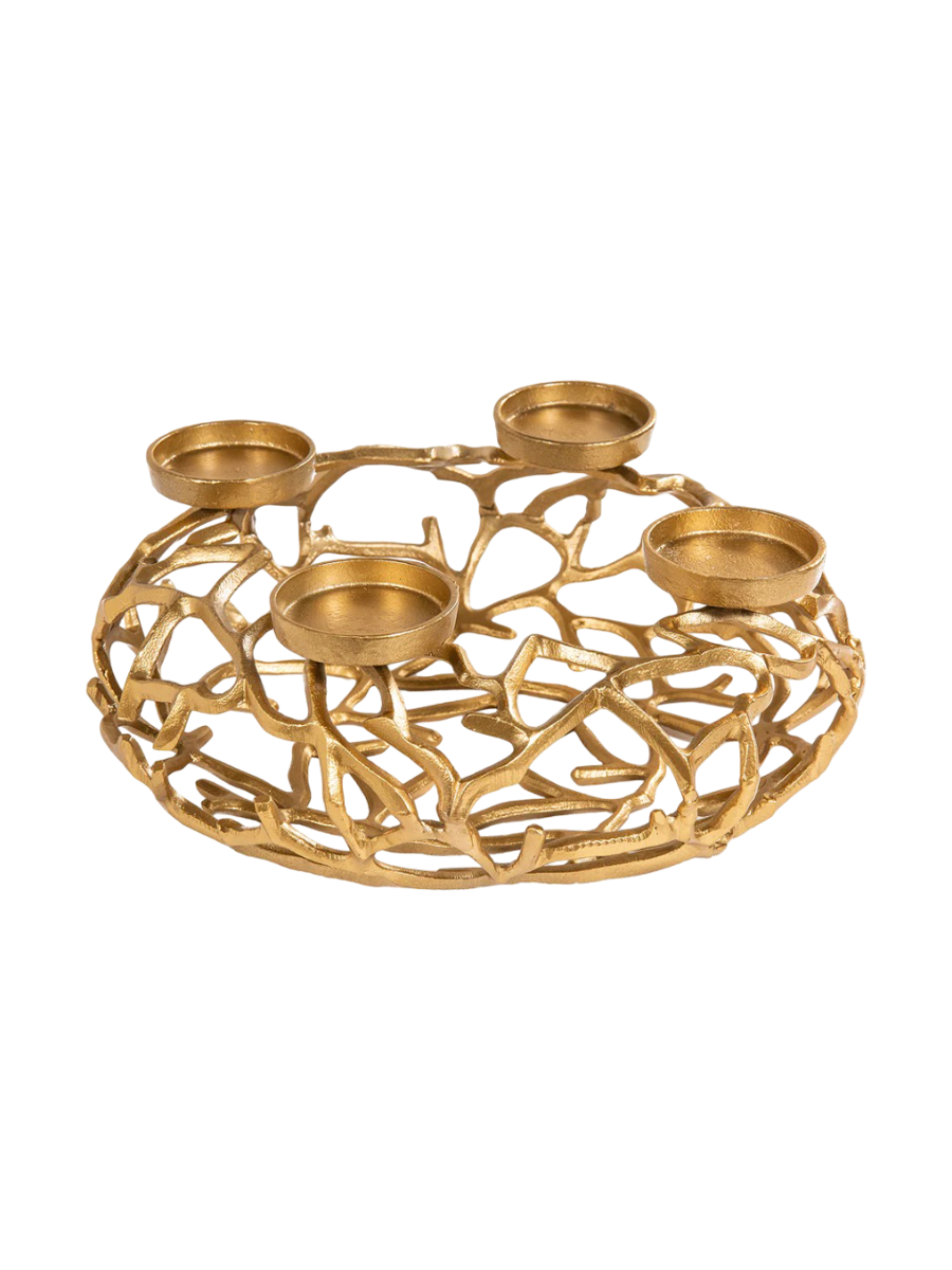 
Couronne de l'Avent ronde « Georgious » 4 bougies