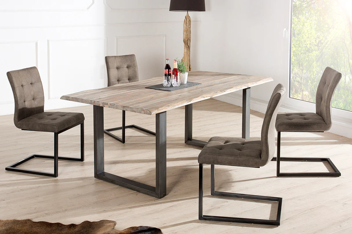
Chaise cantilever « Oxford » - Taupe