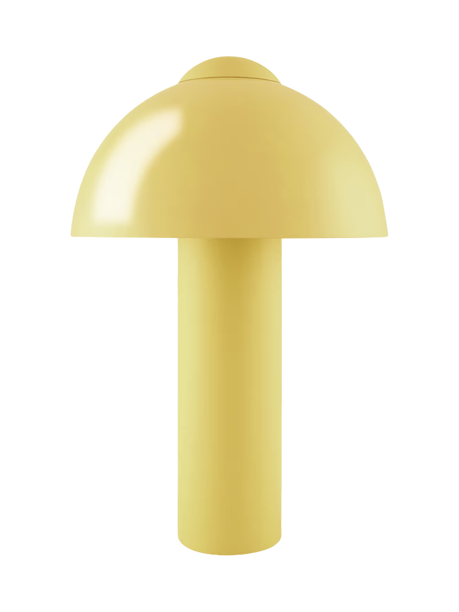 
Lampada da tavolo di design «Buddy» – gialla - Giallo